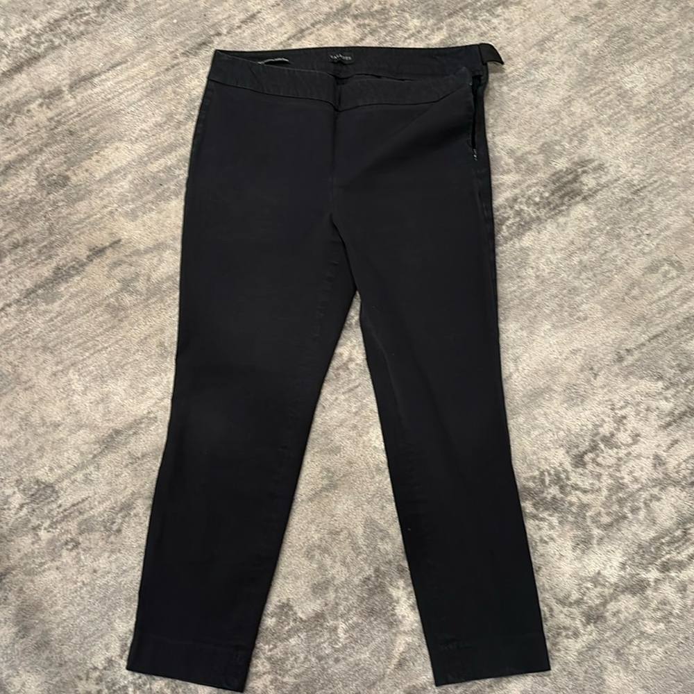 Talbots / black Chatham ankle pant